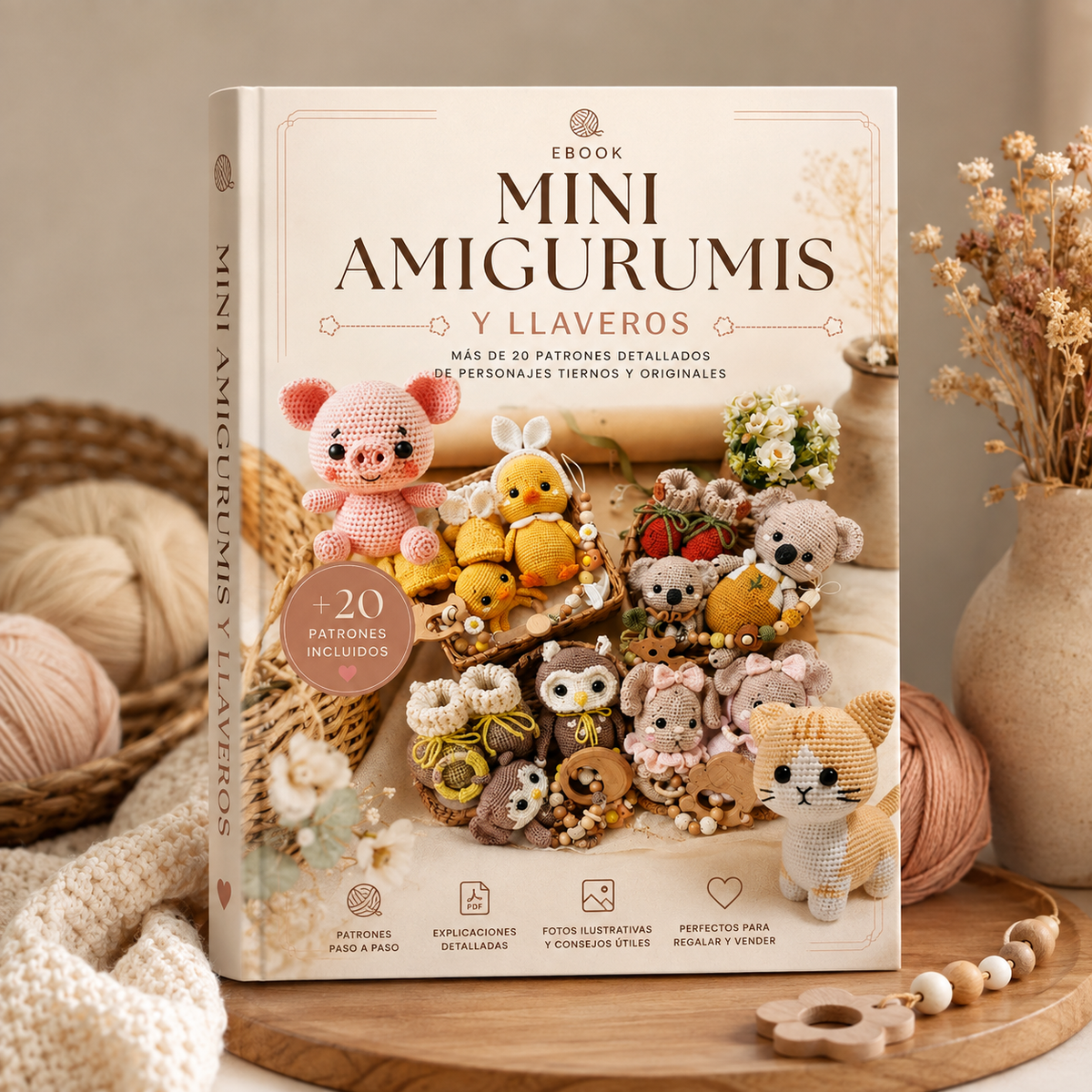 MINI AMIGURUMIS Y LLAVEROS