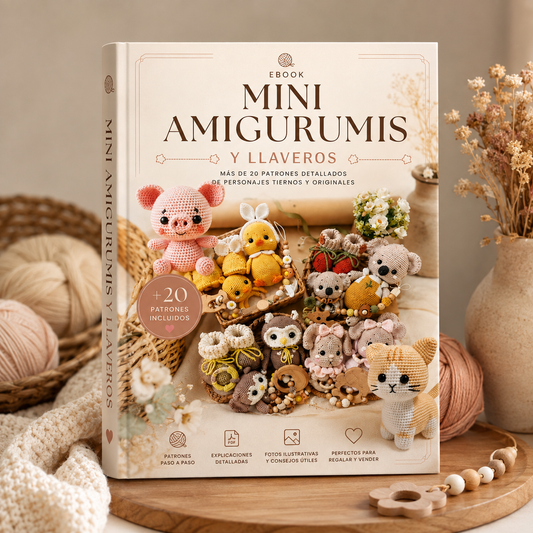MINI AMIGURUMIS Y LLAVEROS